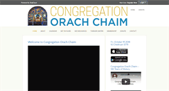 Desktop Screenshot of orachchaim.org